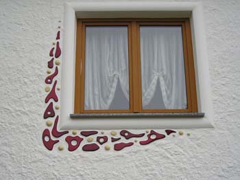 Fensterumrahmung